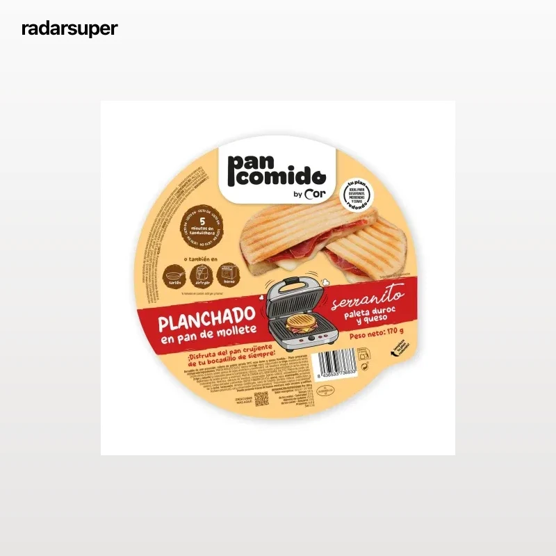 Planchado serranito PanComido by Cor 170 g.
