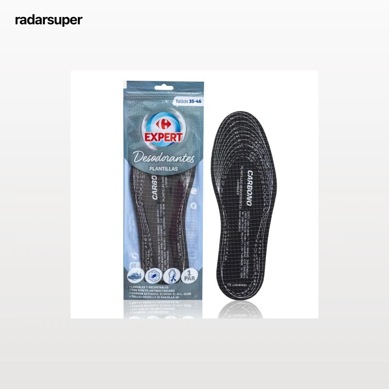 Plantilla desodorantes Carrefour Expert 1 par.