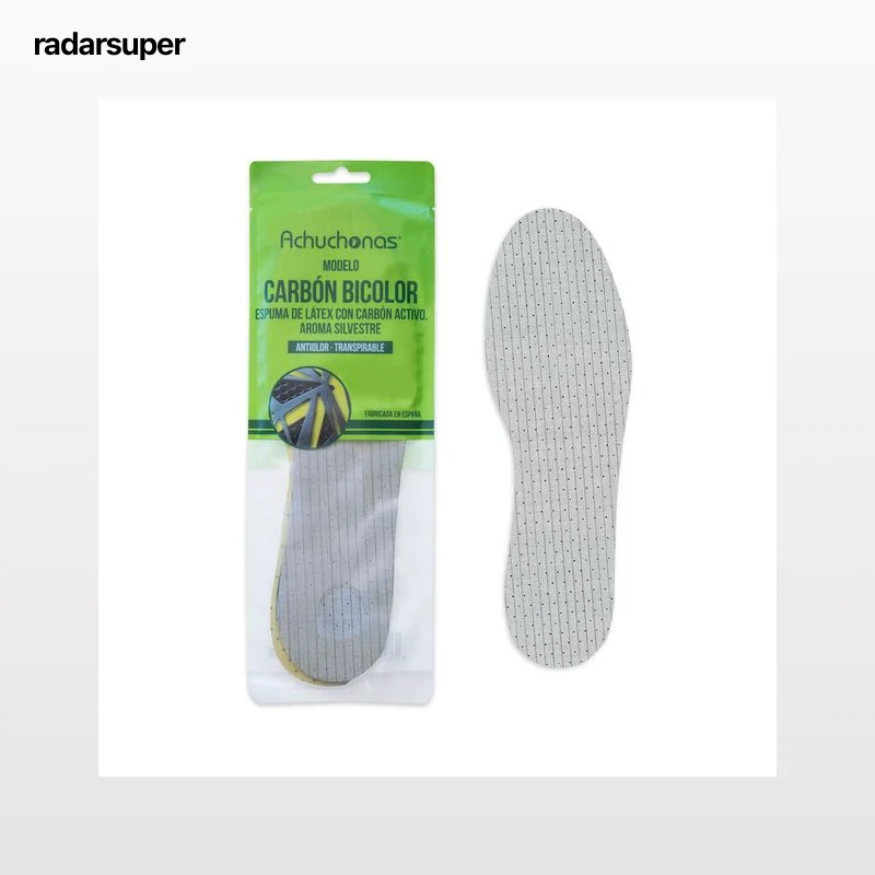 Plantilla modelo carbón bicolor Achuchonas 2x1 talla 33-45