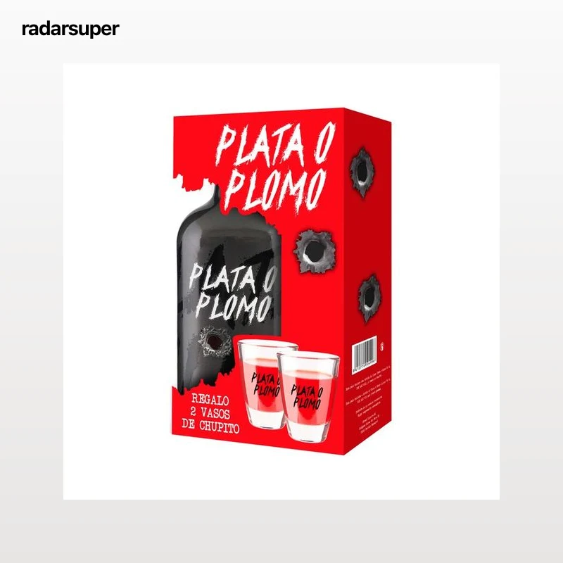 PLATA O PLOMO Licor receta secreta botella 70 cl.