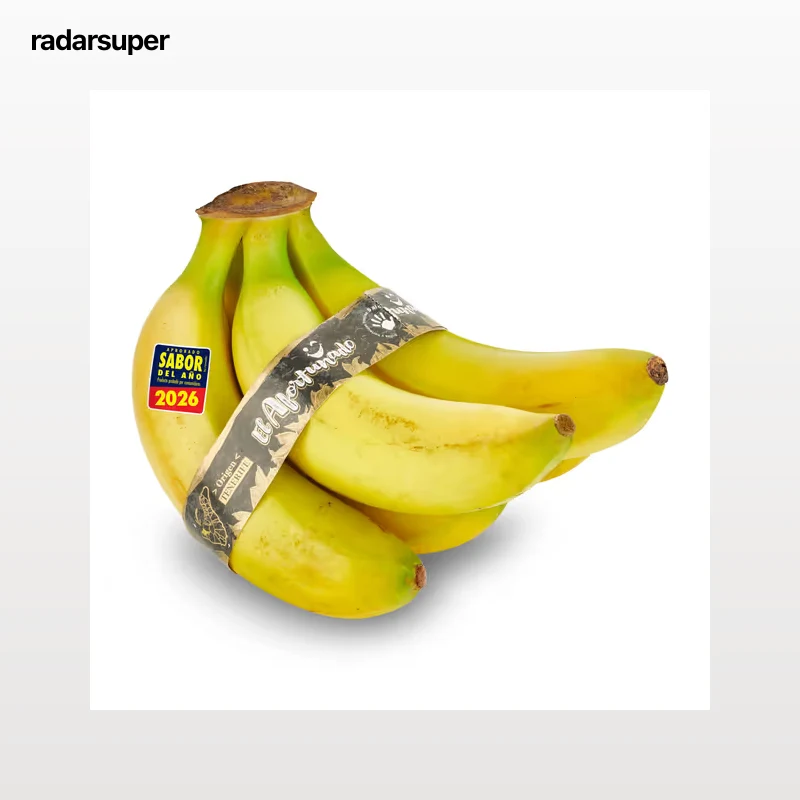 Plátano de Canarias El afortunado 850 g aprox.