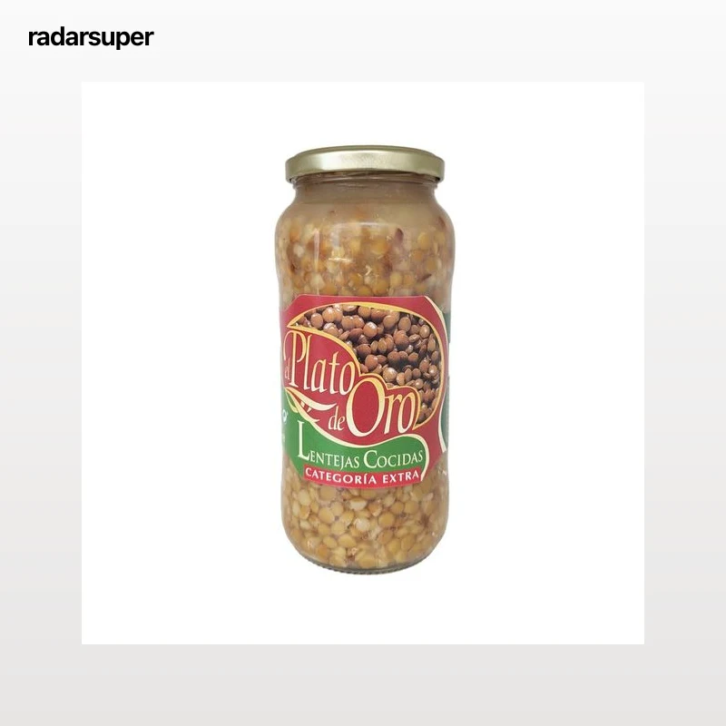 EL PLATO DE ORO Categoría extra Lentejas cocidas 400 g