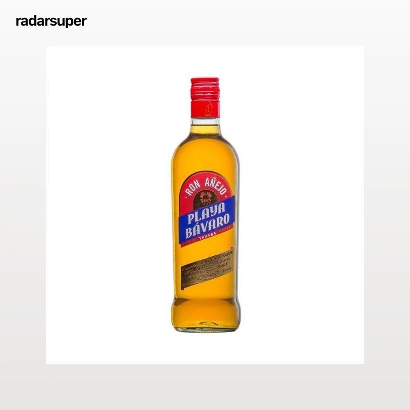 PLAYA BAVARO Ron añejo PLAYA BÁVARO botella de 70 cl.