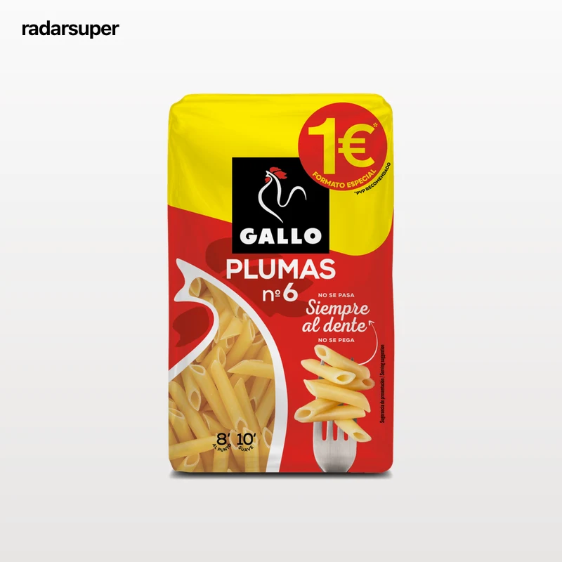 Pluma Nº6 Gallo 400g