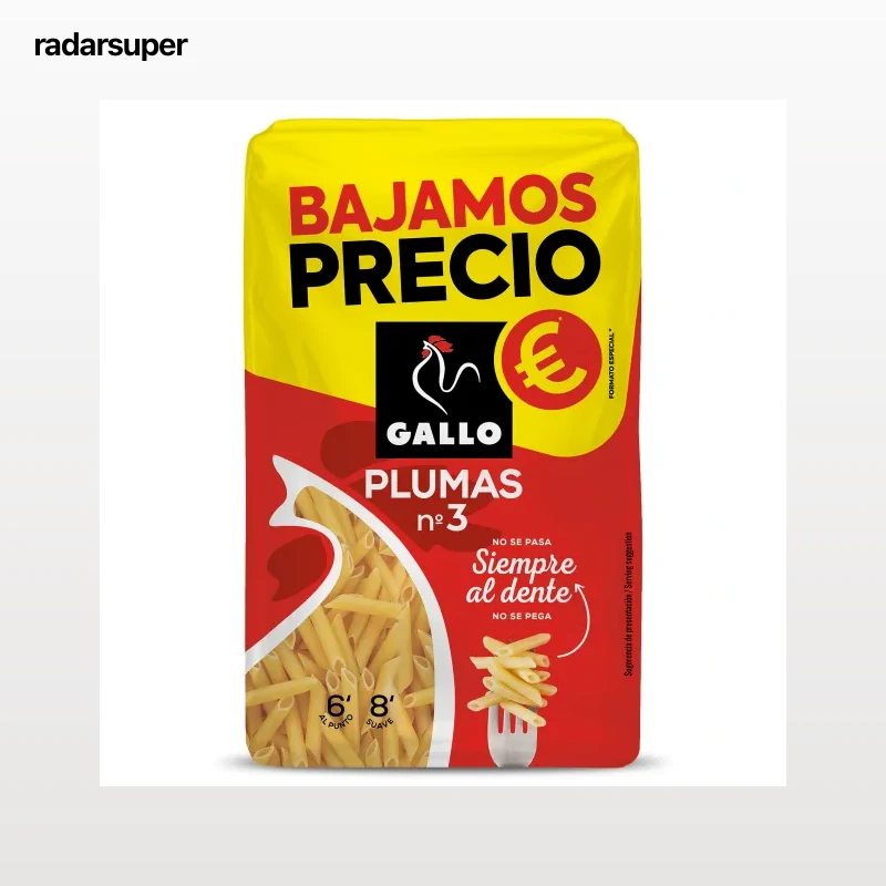 Plumas N.º 3 Gallo 400 g