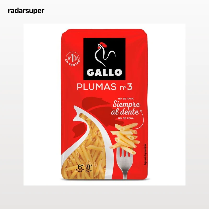 Plumas N.º 3 Gallo 450 g