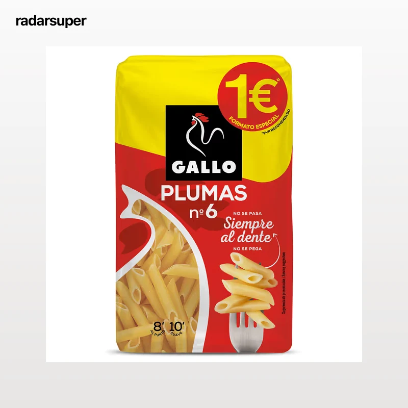 Plumas N.º 6 Gallo 400 g