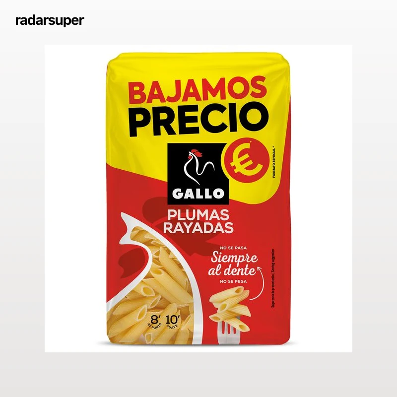 Plumas rayadas Gallo 400 g