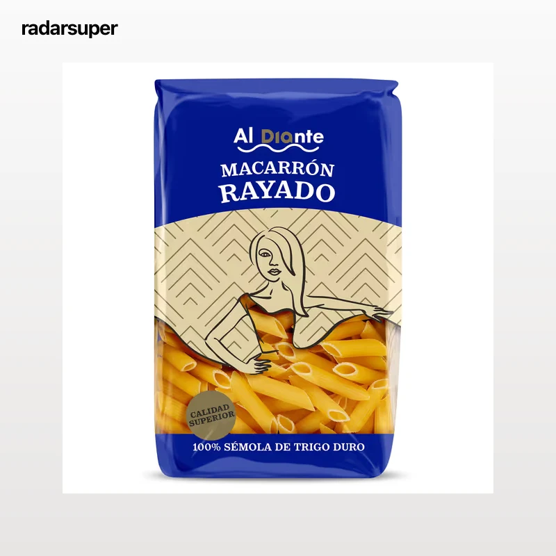 Plumas rayadas Nº. 5 Dia Al Diante 500 g