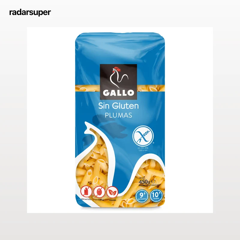 Plumas sin gluten Gallo 450 g