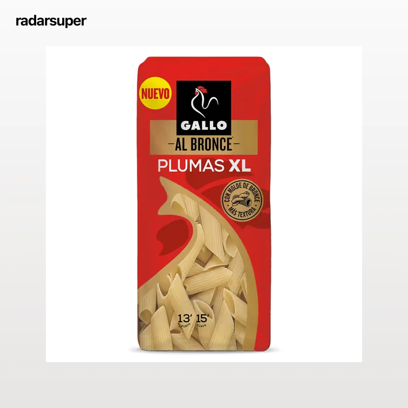 Plumas XL al bronce Gallo 450 g