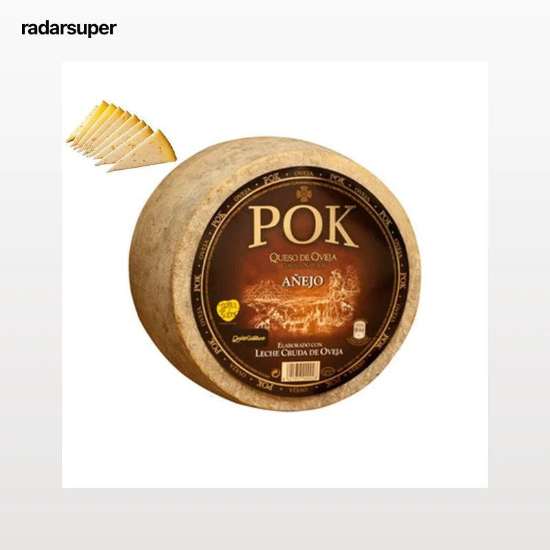 POK Queso puro de oveja añejo 12 Meses. - Tapeo 3 a 5 mm