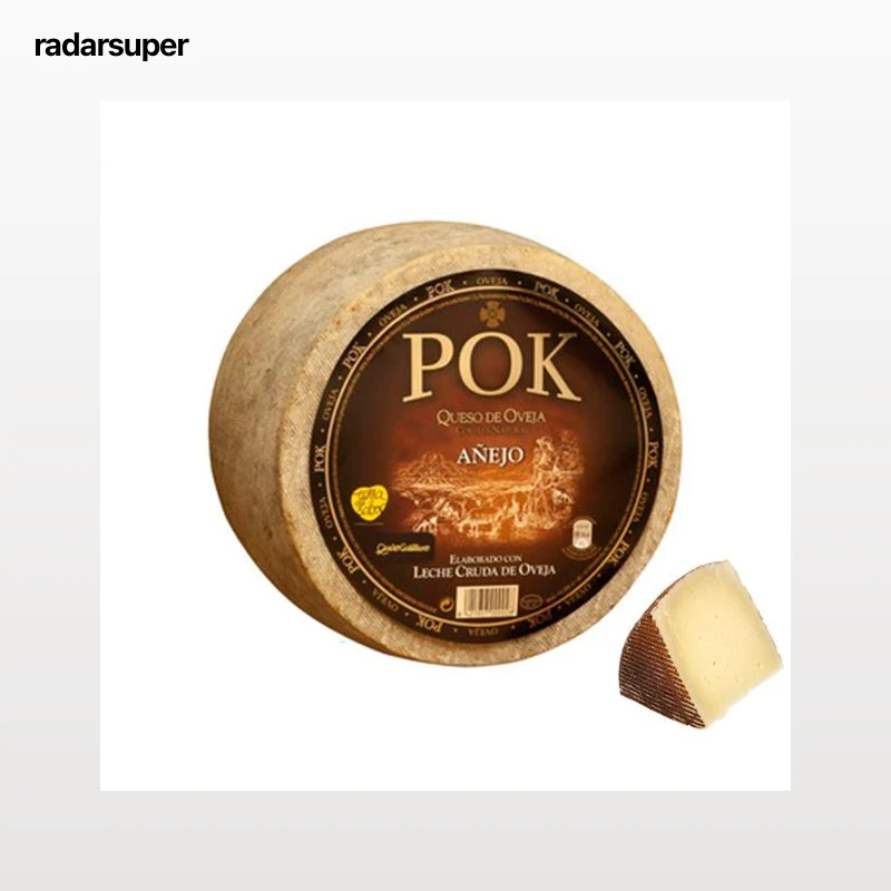 POK Queso puro de oveja añejo 12 Meses. - Trozo