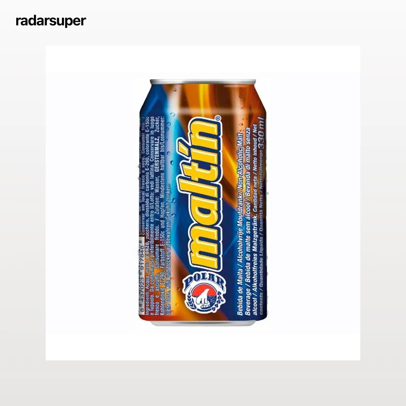 POLAR Refresco Maltín lata 330 ml.