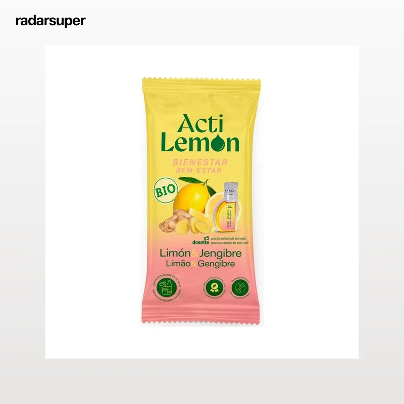 POLENGHI BIO Actilemon zumo de limón y jengibre 5x15ml