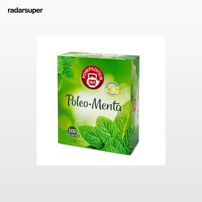 Poleo menta en bolsitas Pompadour 100 ud.