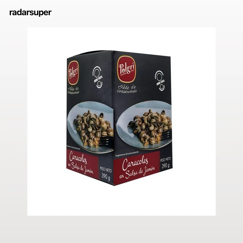 POLGRI Caracoles en salsa de jamón 390 g.