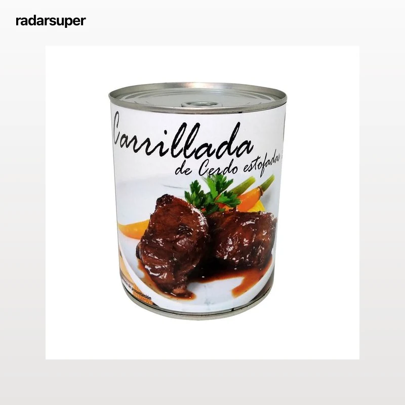 POLGRI Carrilleras de cerdo estofadas 800 g.