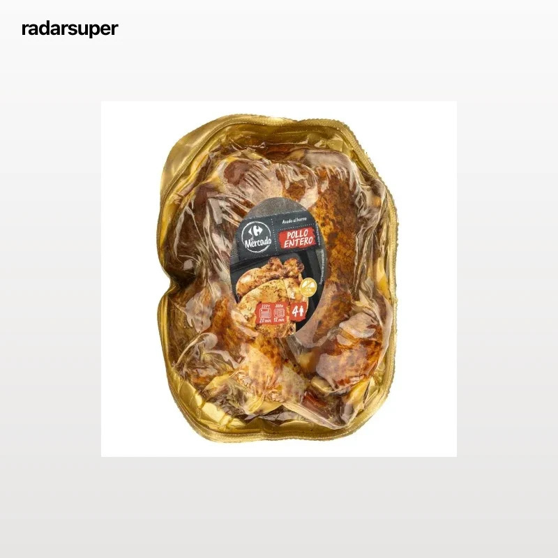 Pollo asado entero Granja Gourmet 1 kg aprox