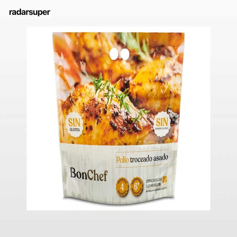 Pollo asado troceado Bonchef 1,4 Kg aprox.