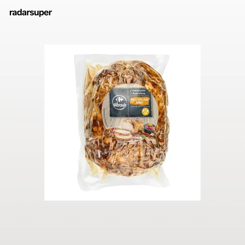 Pollo relleno asado El Mercado 800 g