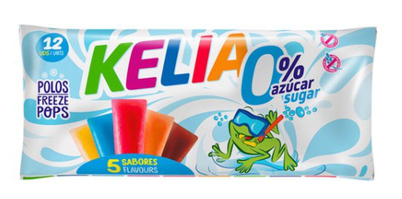 Polos Kelia sin azúcar 12 und x 45 mL