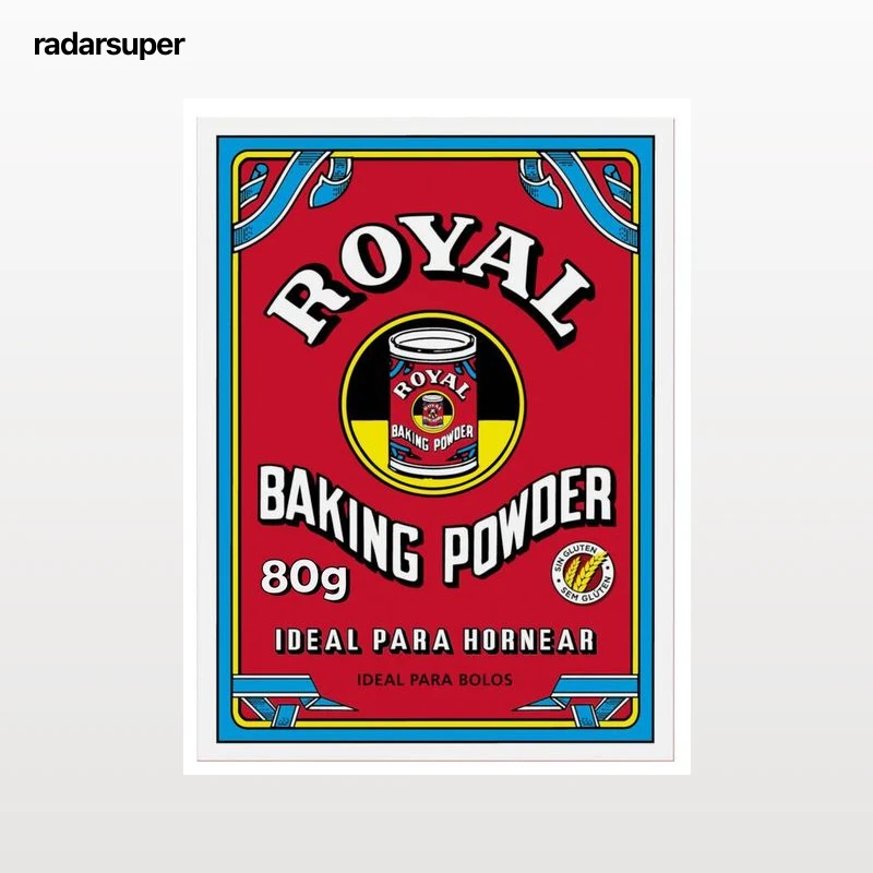 Polvo para hornear Royal 5 sobres