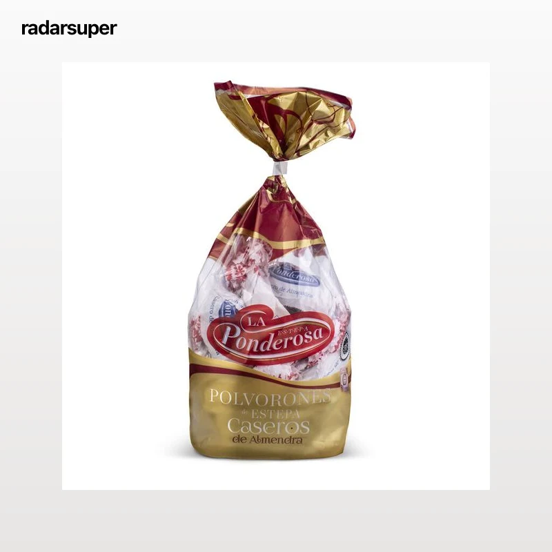 Polvorón de almendra casero La Ponderosa 700gr