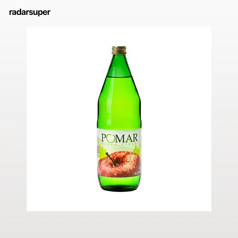 POMAR Sidra natural espumosa botella 1 l.