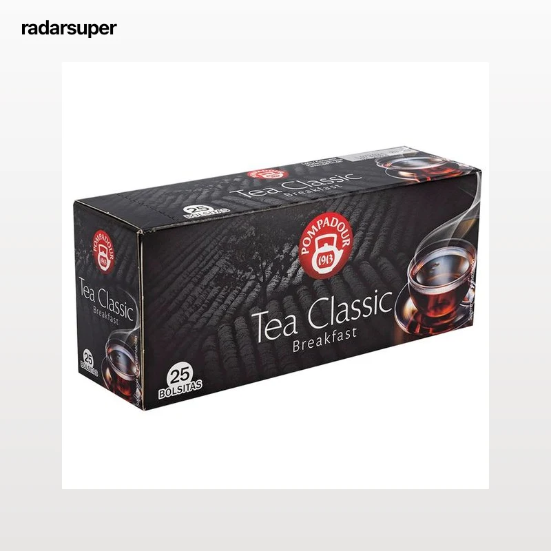 POMPADOUR Classic Té negro breakfast 25 uds.