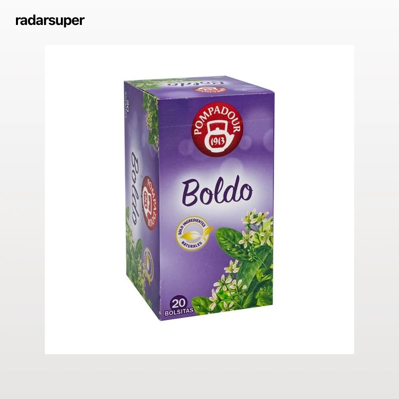 POMPADOUR Hojas de boldo 20 uds 30 g,