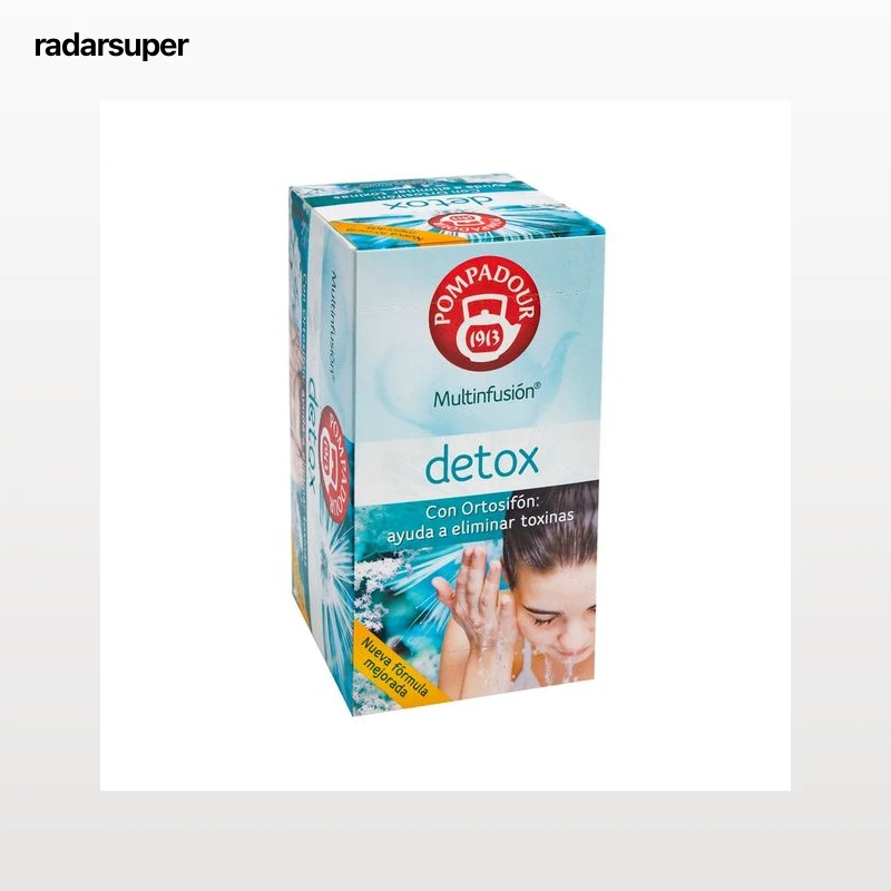 POMPADOUR Infusión Detox 20 uds. 40 g.