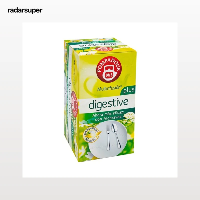 POMPADOUR Infusión digestive 20 uds. 44 g,