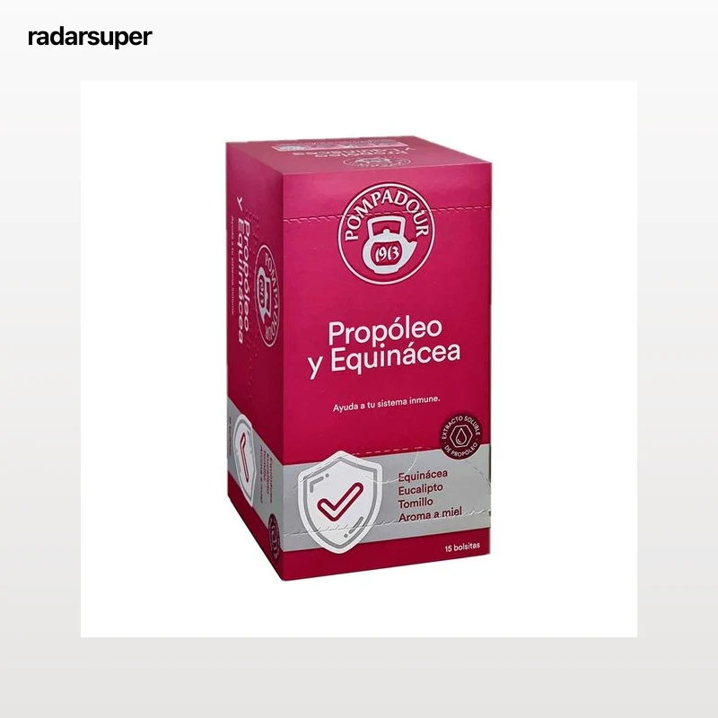 POMPADOUR Infusión de propóleo y equinácea 15 uds. 30 g.