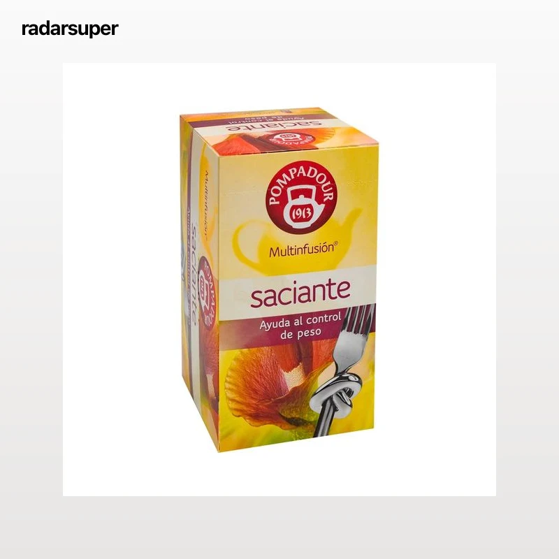 POMPADOUR Infusión saciante, ayuda natural al control de peso 20 uds.