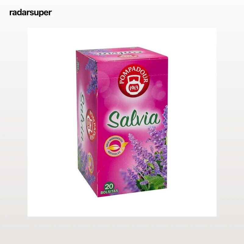 POMPADOUR Infusión de salvia 20 uds. de 35 g.