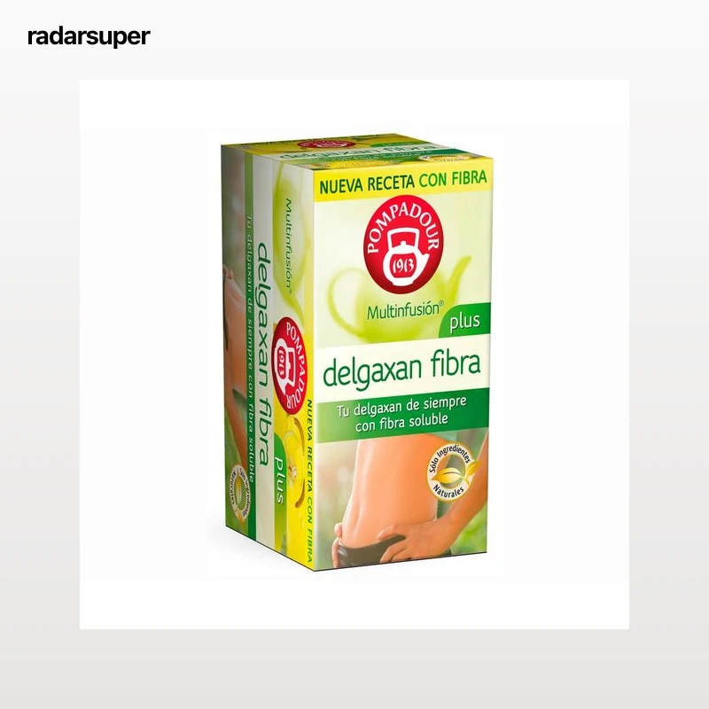 POMPADOUR Multifusión delgaxan fibra plus 20 uds. 40 gr.