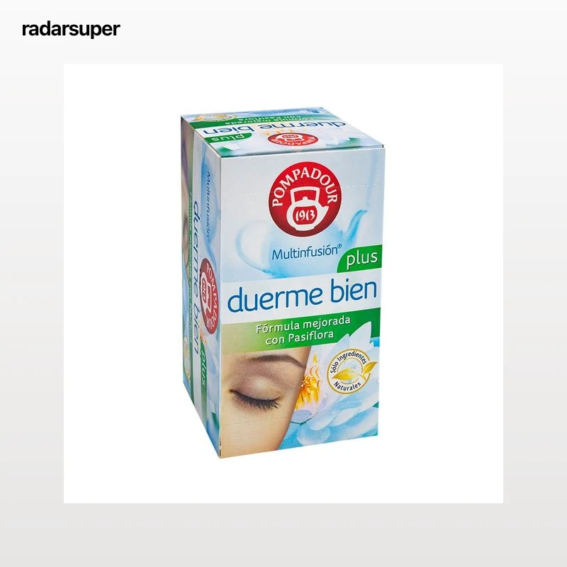 POMPADOUR Multinfusión duerme bien (mezcla de plantas naturales) 20 uds.