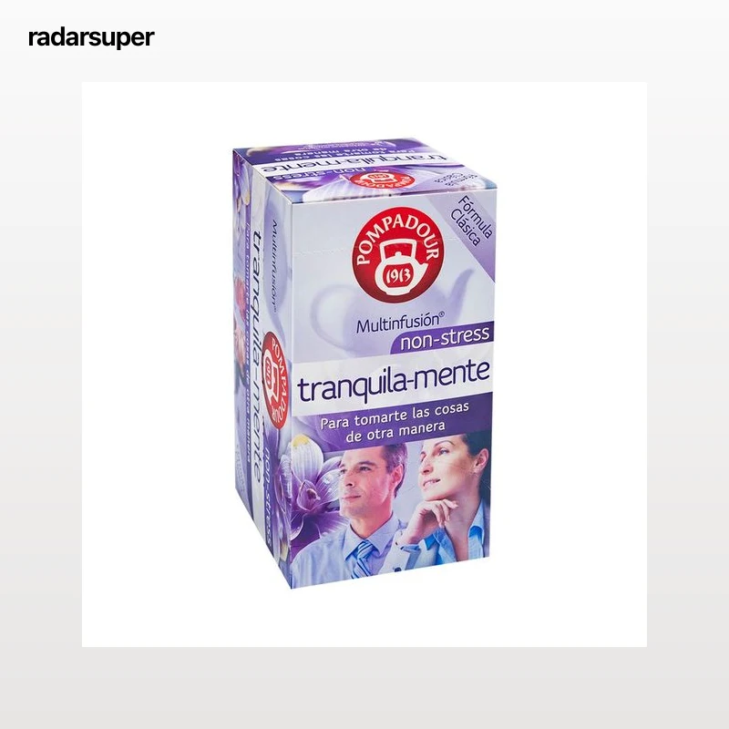 POMPADOUR Multinfusión non stress 20 uds. 34 g,