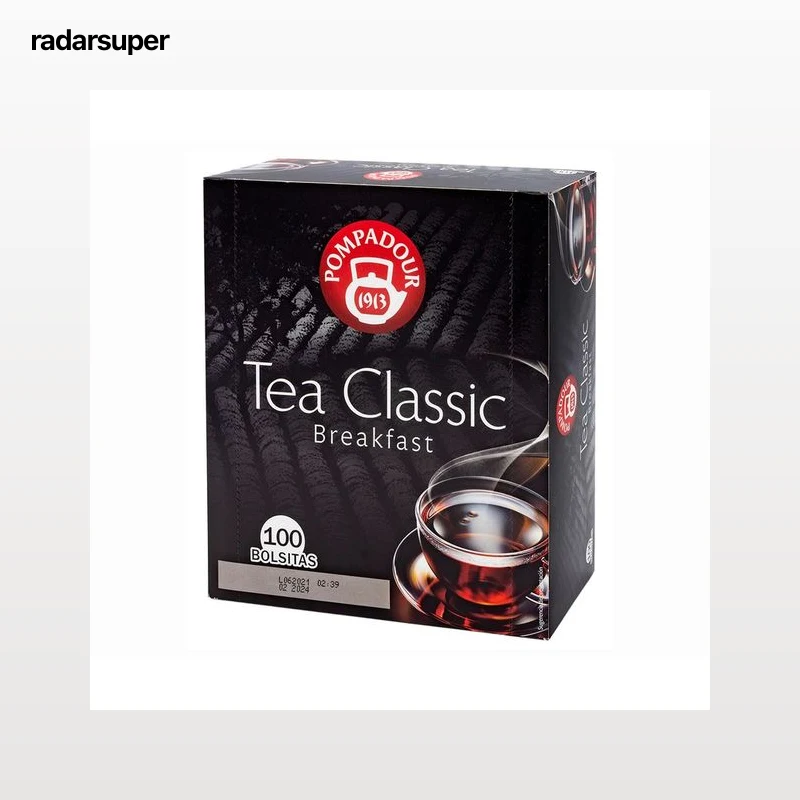 POMPADOUR Té classic 100 uds. 150 g.