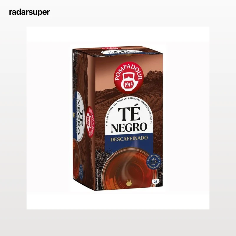 POMPADOUR Té descafeinado 20 uds. 35 g.