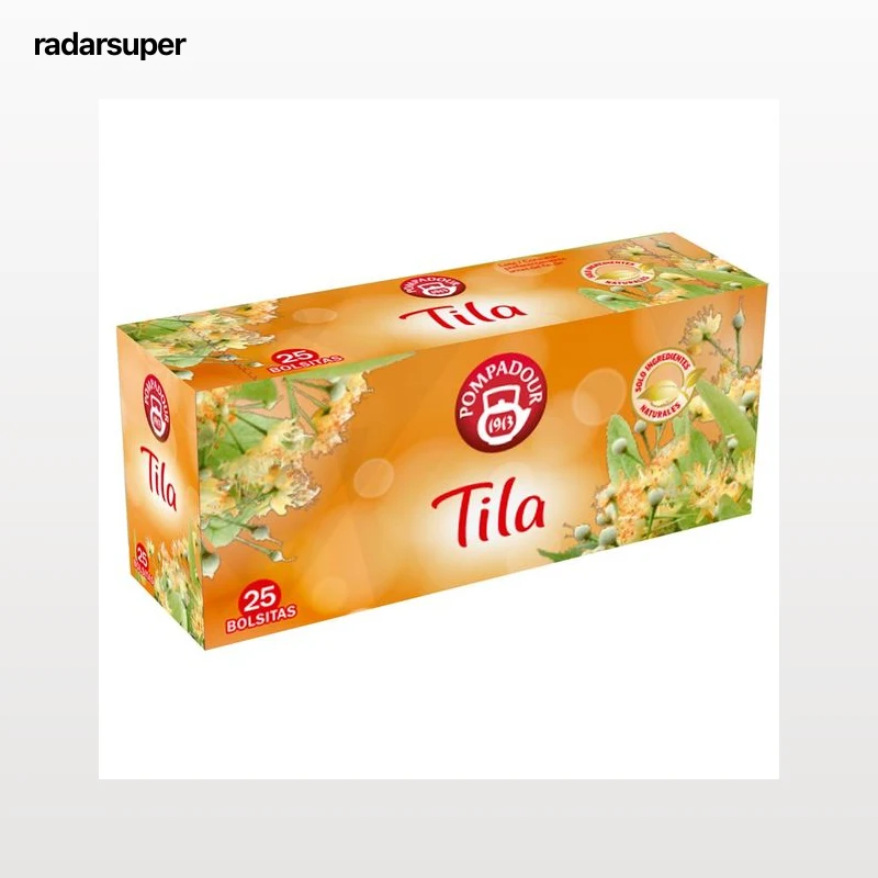 POMPADOUR Tila 25 uds. 1,2 g.