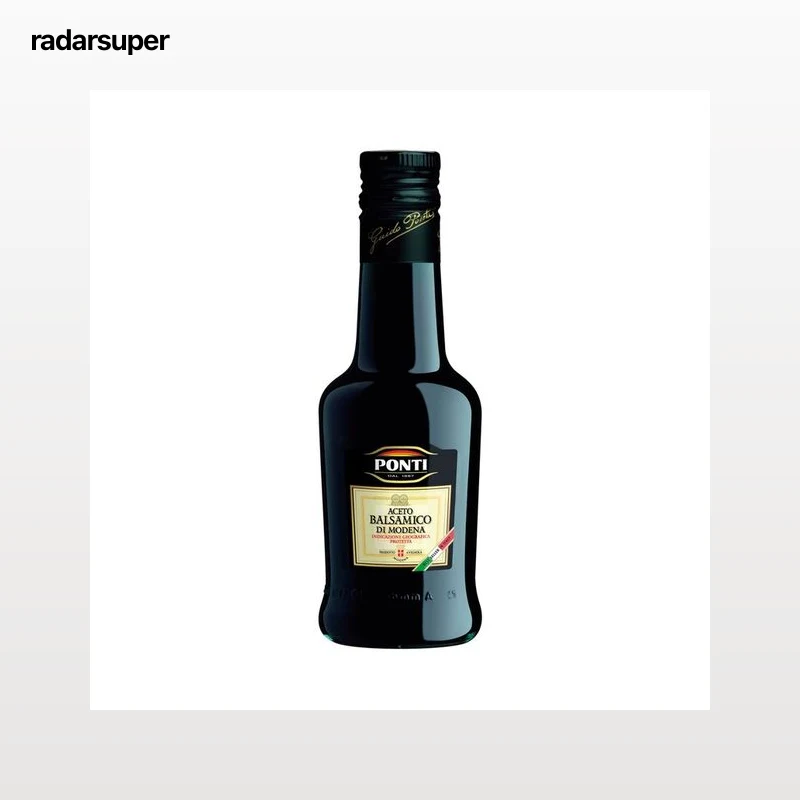 PONTI Vinagre balsámico de Módena 250 ml.