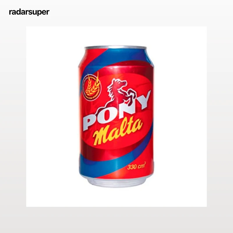 PONY MALTA Bebida de malta lata 33 cl.