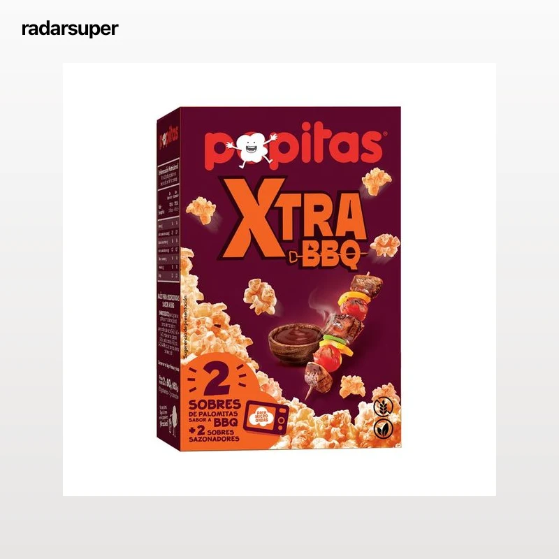 POPITAS Palomitas Xtra barbacoa 160 gr.