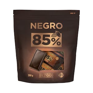 Porciones de Chocolate negro 85% cacao extrafino