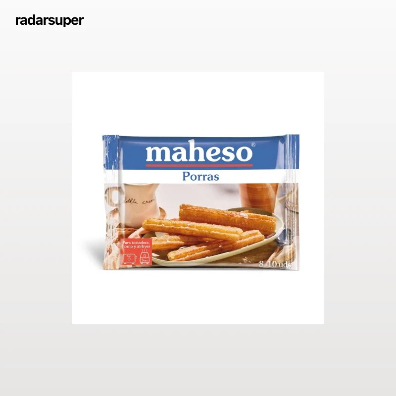 Porras prefritas Maheso sin aceite de palma 320 g.