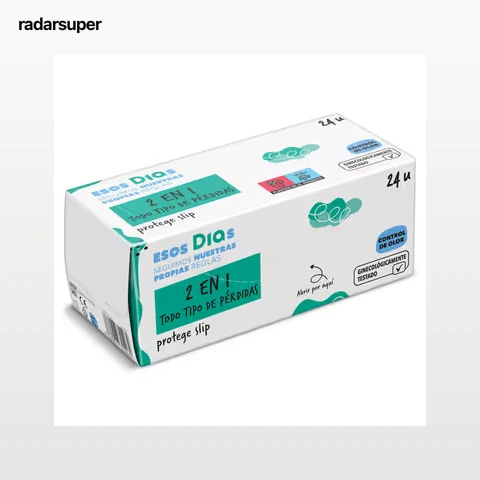 Portegeslip 2 en 1 todo tipo de pérdidas Esos Dias 24 unidades