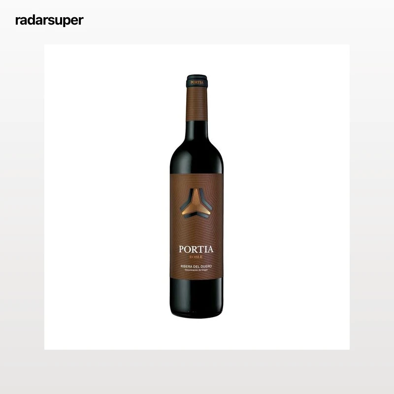 PORTIA Vino tinto roble con D.O. Ribera del Duero botella 75 cl.