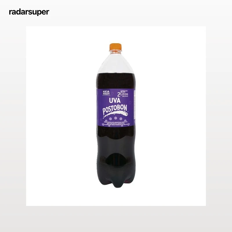 POSTOBON Bebida gaseosa de uva botella de 2 l.